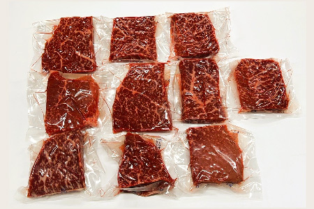 【12か月定期便】【A4～A5】佐賀牛モモステーキ 約1kg(小分け)×12回(H112332)