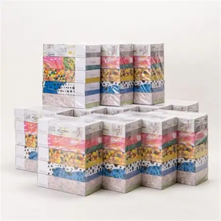アートパッケージボックスティッシュ60箱【5箱入り×12セット】【1箱150組(300枚)】【1589794】
