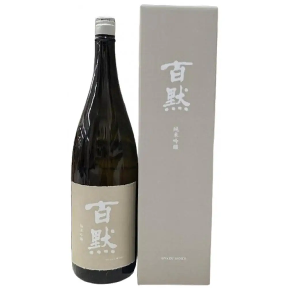 灘の地酒 百黙 純米吟醸 1800ml 化粧箱入り 日本酒 人気 ギフト 兵庫県 神戸市