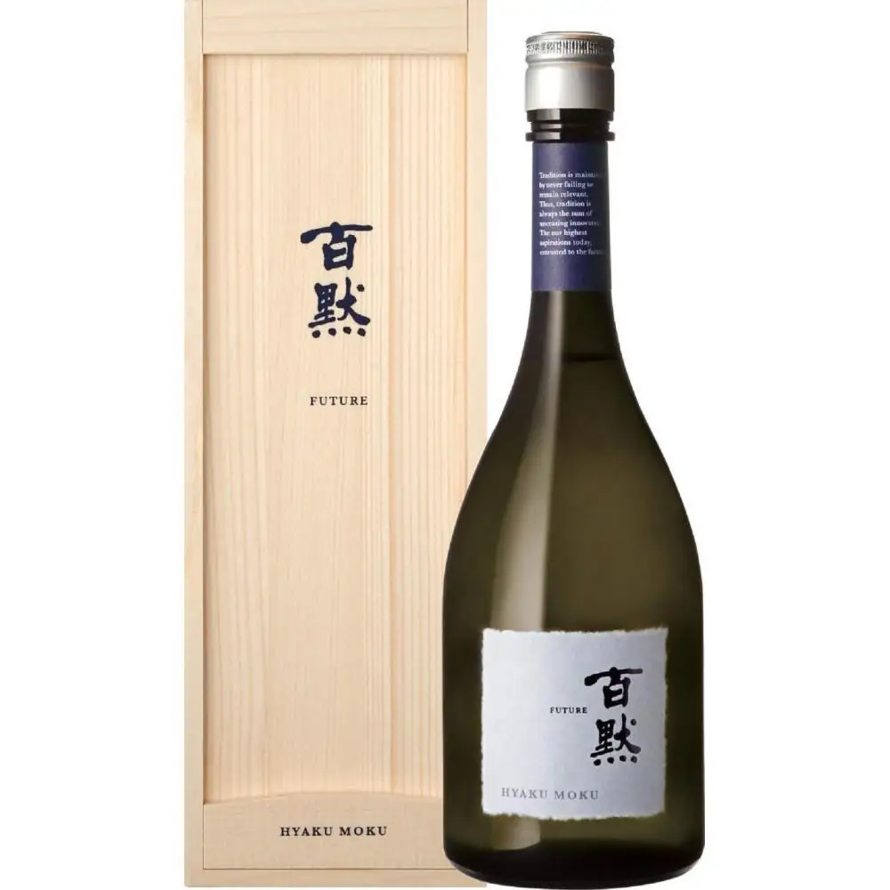 灘の地酒 百黙 FUTURE 純米大吟醸 無濾過原酒 720ml 木箱入り 日本酒 人気 ギフト 兵庫県 神戸市