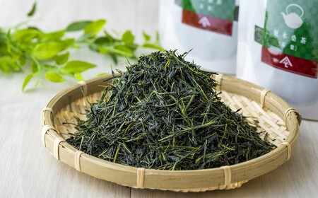 【定期便６ヶ月】更木桑茶茶葉セット（100g×３個）お茶 健康茶 きたかみ さらき 国産 カフェインフリー カフェインゼロ 桑の葉 まろやかな甘み 豊富な栄養 抗酸化作用 岩手県 北上市 更木ふるさと興社 K0027