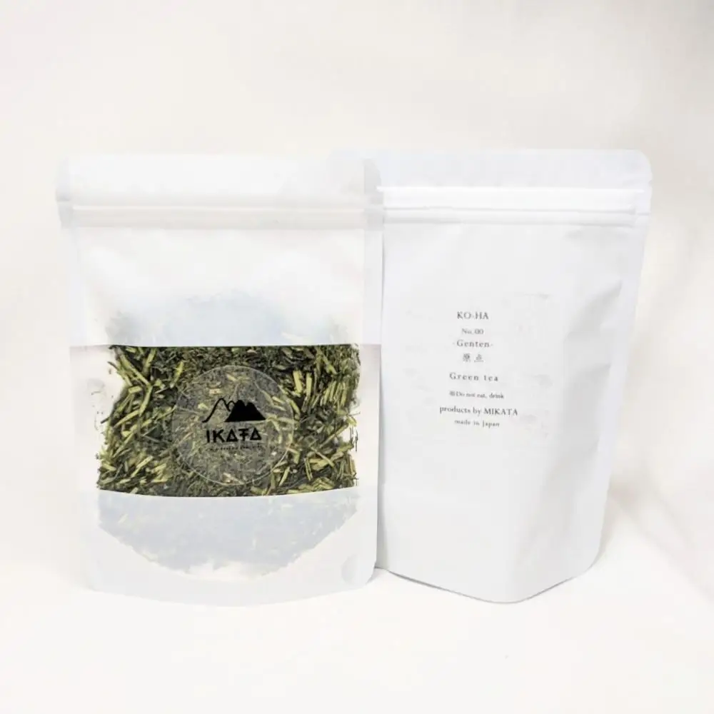 湯布院　ＭＩＫＡＴＡ　KO-HA(香葉) セット　香炉+No.00Genten(緑茶)