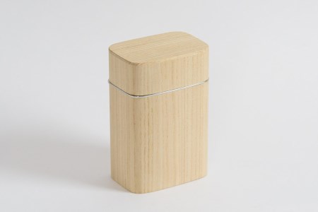 コーヒーキャニスター KIRI Coffee Canister（100g）【木地】《サイズ：100×70×150（mm）》