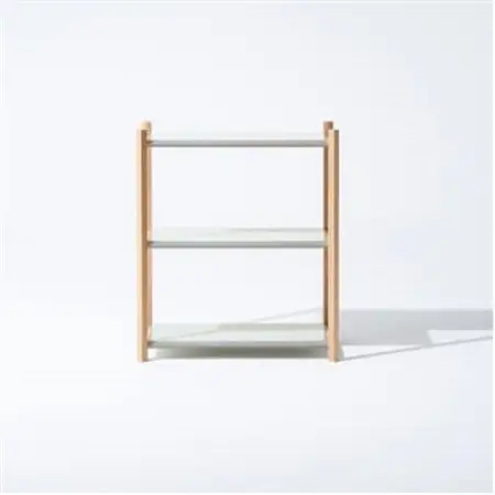 【Fulcrum】Baguette shelf シェルフ/3段×1列(ホワイト)_雑貨・日用品  家具・インテリア _【1602666】