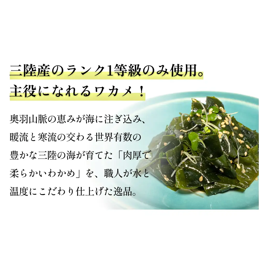 お刺身わかめ 10個 セット 湯通し 塩蔵 肉厚 柔らかい カット済 わかめ ワカメ カットわかめ 国産 海藻 水産物