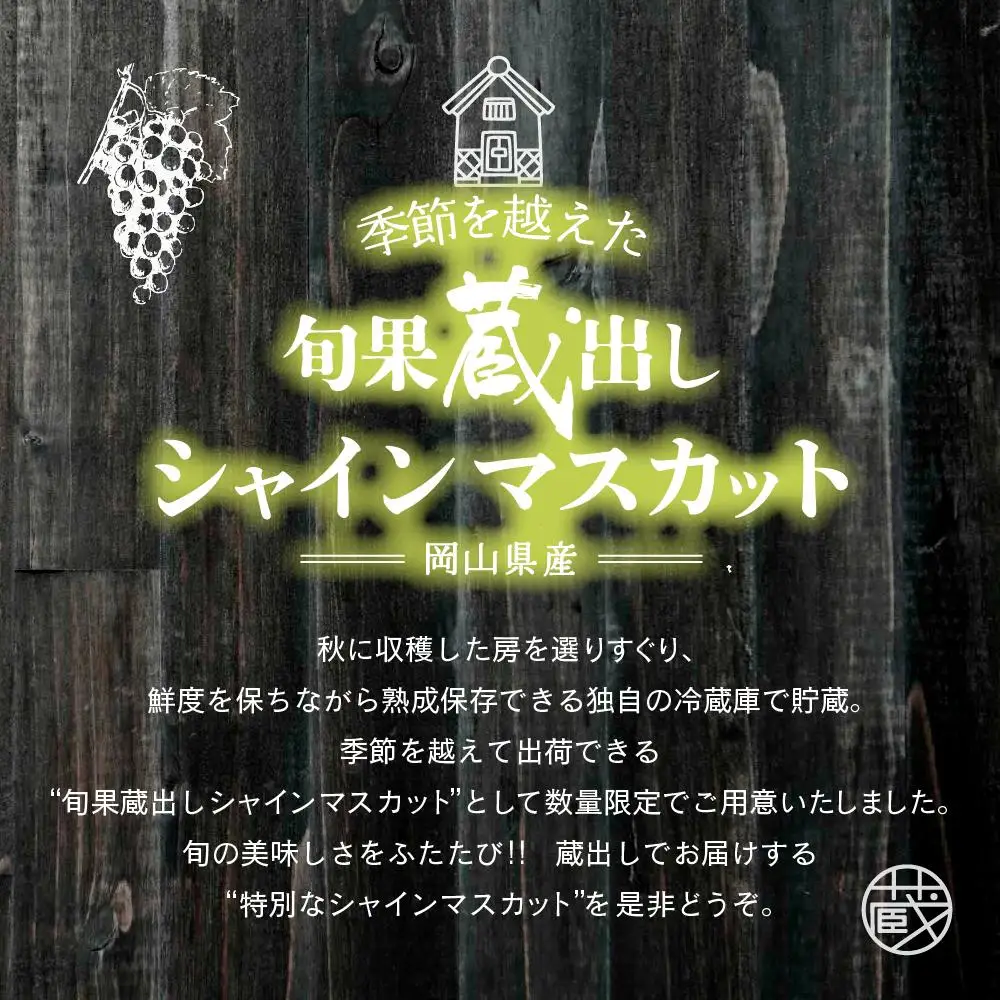 【先行予約 冬季 2026年12月上旬～2027年1月発送】シャインマスカット 1.2kg以上（2～3房）【021-a022】