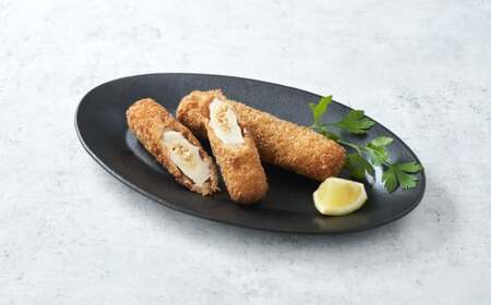 【温めてすぐ食べられる】わいわいのなっちく「納豆ちくわフライ」 2本入×2袋 【 納豆 ちくわ フライ 揚げ物 お惣菜 冷凍 人気 おすすめ 簡単調理 三陸産 カフェフードバーわいわい 】RT2774