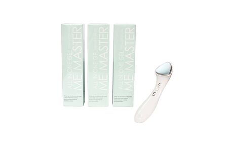 美容液 MEマスターオールインワンゲル 美顔器セット オールインワン 美容成分 化粧水  乳液 クリーム 化粧下地 美顔器 美容 化粧品 コスメ 日用品 成田市 千葉県