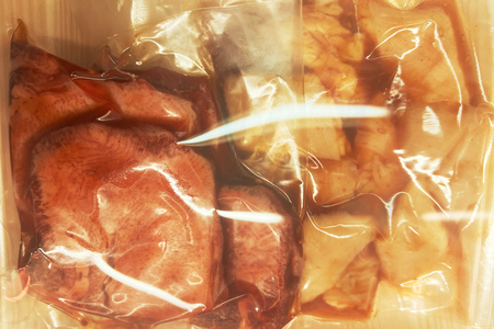 超厚切りやわらかタレ漬けタン・ミノサンドタレ漬けセット [2287]