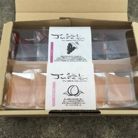 【2026年8月より順次発送】そのままフルーツまほらジュレ(ピオーネ5個・白桃5個)【1598034】