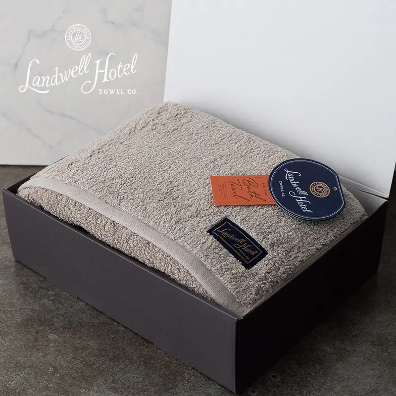 【父の日】Landwell Hotel バスタオル 1枚 グレー ギフト 贈り物【ギフト 贈り物 TVで紹介】