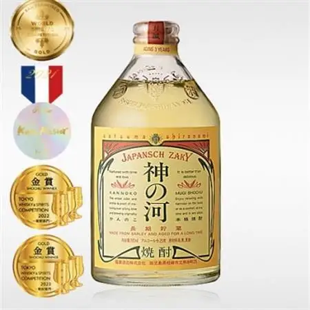 【毎月定期便】人気・神の河(麦焼酎・25度)720ml×2本　BB5-0001全2回_酒・アルコール 麦焼酎 焼酎   定期便 定期便  _【配送不可地域：離島】【4065700】