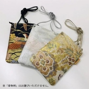 着物スマホポーチ (紐カラー：シルバー)_0072-006-T06-2