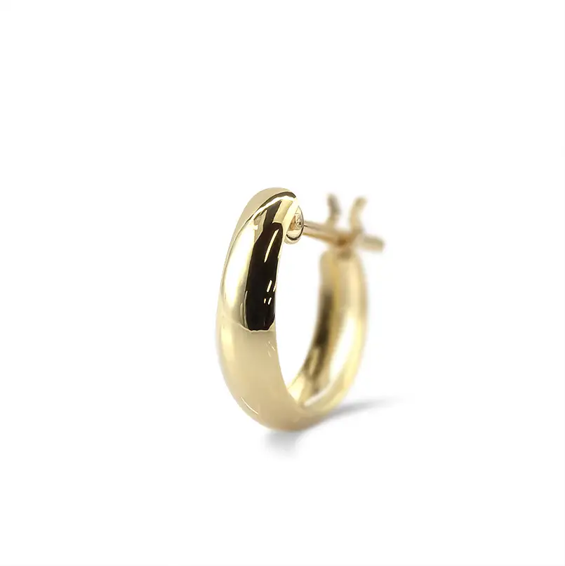 18金 フープ ピアス k18 片耳 フープピアス レディース 小さめ ゴールド 18k イエローゴールドk18 K18 地金 リングピアス ジュエリー シンプル おしゃれ プレゼント210420sh105yu SWAA213