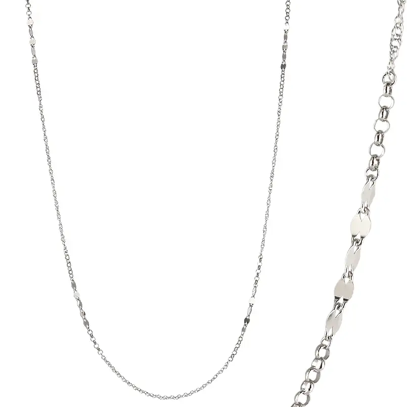 純プラチナ ネックレス チェーンのみ レディース pt999 ロングネックレス プラチナ 金属アレルギー 対応 チェーン スクリューチェーン ペタルチェーン ワッカチェーン チェーンだけ ジュエリー シンプル 人気241217nm402pt999 SWAA221
