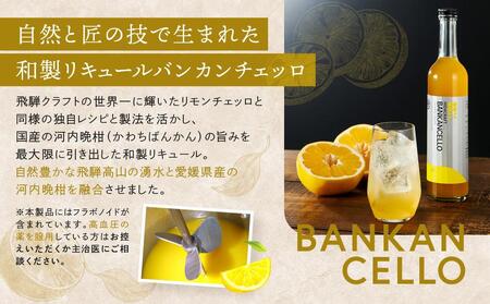 バンカンチェッロ500ml | 和製リキュール 河内晩柑 アルコール 酒 サワー 有限会社森瓦店 MM021