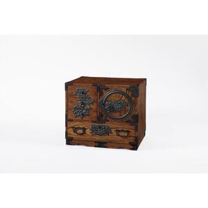 仙台箪笥　弐番　拭き漆【伝統 工芸品 グッドデザイン賞 タンス たんす 和タンス 仙台】