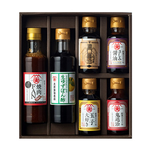 大前醤油おまかせ 100ml×4本、200ml×2本セット調味料 醤油 ドレッシング ぽん酢 たれ おまかせ 詰め合わせ セット 広島 安芸高田市