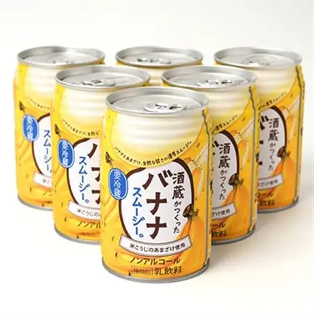 酒蔵がつくったバナナスムージー 6本セット_飲料・ドリンク  ジュース _【配送不可地域：離島】【1580302】