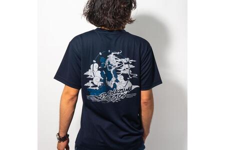 Tシャツ【護衛艦いなづま】公式 自衛隊グッズ　2Lサイズ ku091-078-2l-r