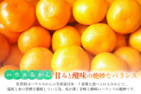 【先行受付 令和8年6月より発送開始】佐賀県産『ハウスみかん』約5000g(H108116)
