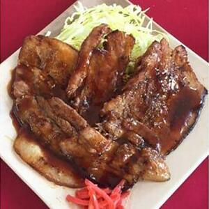 とんかば(豚肉のかば焼き)丼の具　8p　タレ付