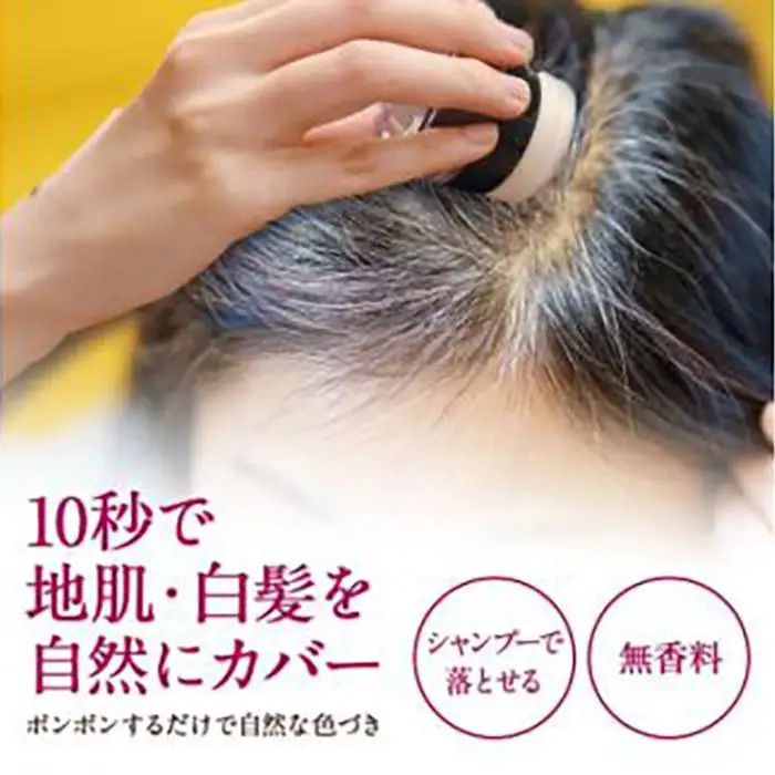 ※日本ふるさと創生※ハリエッタ カバーヘアファンデーション(ダークブラウン)5セット 兵庫県 西宮市