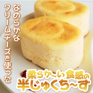 チーズケーキ 半じゅくち～ず 10個入 クリームチーズ 無添加 個包装 スイーツ おやつ お菓子 洋菓子 差し入れ ギフト 冷凍 富士市 [sf001-209]