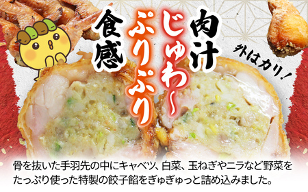 【毎月定期便】8秒に1本売れてます!手羽先餃子20本セット! 全3回 / 鶏肉専門店「水郷のとりやさん」 /  / 餃子 ぎょうざ てばさき てばさきぎょうざ てばぎょうざ てば 手羽 肉 お肉 手羽先 手羽餃子 ご当地 グルメ ご当地グルメ 大賞 おつまみ おかず お取り寄せグルメ おすすめ 惣菜 お惣菜 食品 加工食品 加工品 STS019