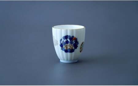 有田焼 金ミル花丸紋・二人用 茶器 セット【香蘭社】食器 うつわ 器 日本茶 緑茶 結婚祝い 縁起柄 吉祥文 ティータイム A75-61