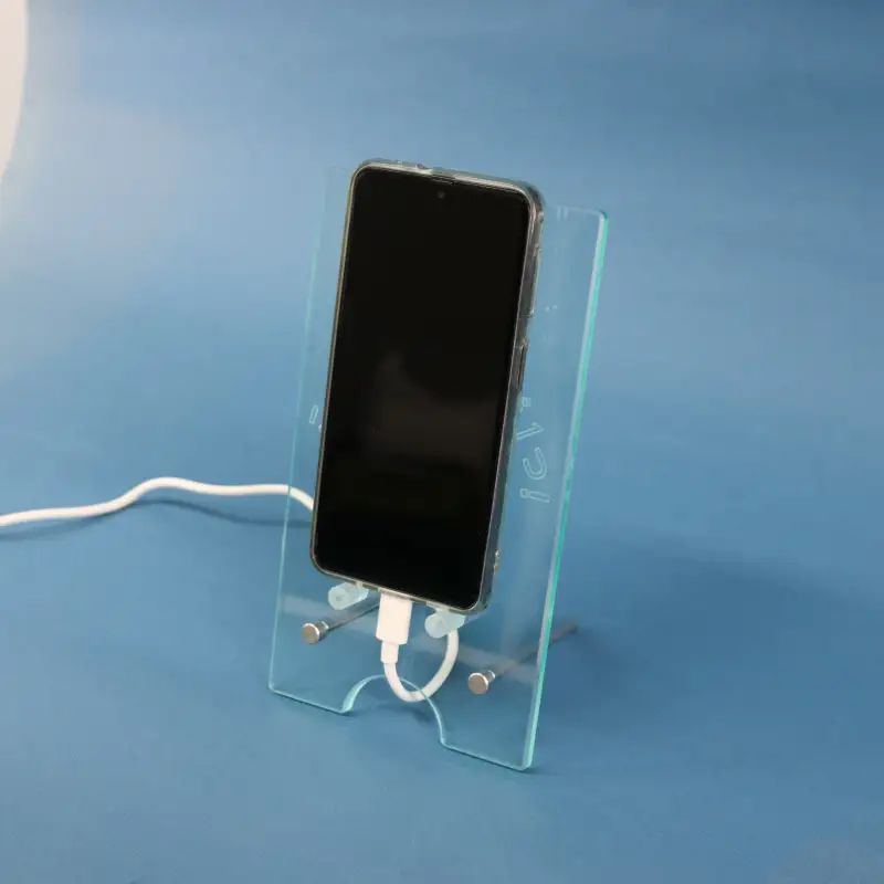 わ！ガラス色のかわいい「おおつ光ルくん」スマホスタンド スマホスタンド