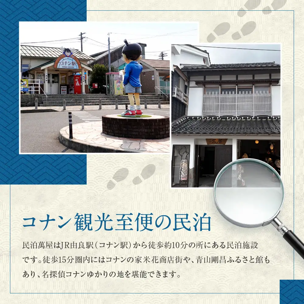 582.【１日１組限定】民泊　萬屋（よろずや）ペア宿泊券『素泊り（食事なし）』