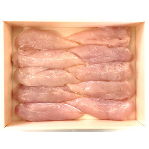 国産鶏　スジ取りササミ　1600g