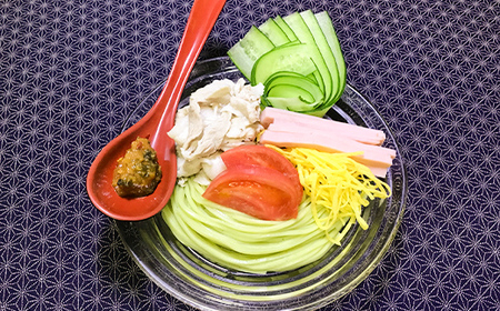 『須賀川特産岩瀬きゅうり』使用かっぱ麺 F7X-0504