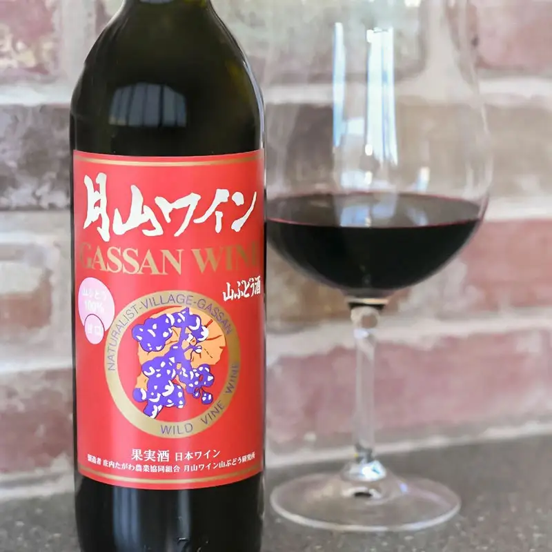 月山ワイン　山ぶどう酒　720ml　[K-732]