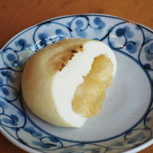 大子おやき【りんご】10個入り｜りんご リンゴ 林檎 小豆 茨城県 郷土料理 地元野菜 お惣菜 おやつ 饅頭(AL007)