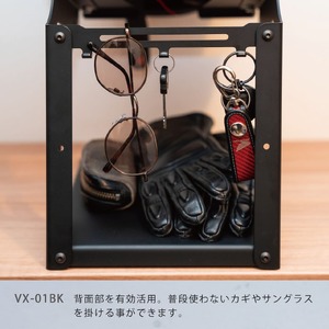 ヘルメットスタンド View Xiar「サングラス＆キーフック」付　[ バイク バイク用品  収納 ヘルメットフック インテリア ディスプレイ おしゃれ]