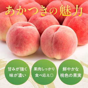 ＜先行予約＞福島県産 甘くてジューシー 桃 あかつき 5kg （18玉～25玉） もも フルーツ 果物 F6Q-354