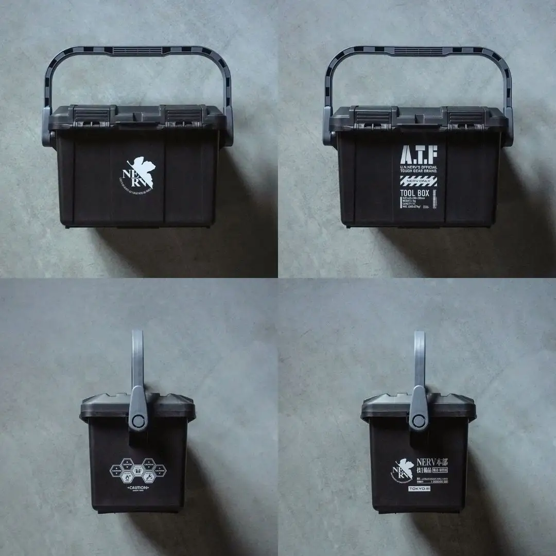 [A.T.FIELD] ツールボックス 17L NERV エヴァンゲリオン NERVモデル 工具箱 アウトドア ホビー【025S073】