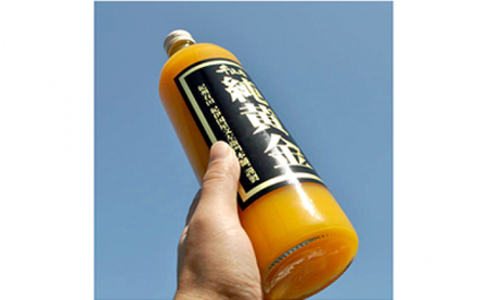 V7011_和歌山みかん無添加ストレート果汁 『純黄金』900ml×3本