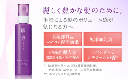 HABA 薬用 麗豊（れいほう） 女性用 育毛剤 【医薬部外品】 T003-005 日用品 化粧品 美容用品