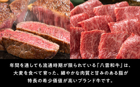 八雲和牛 バラエティセット ※沖縄・離島への配送不可