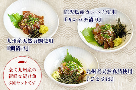 魚よし特製 漬け魚3種セット K095023