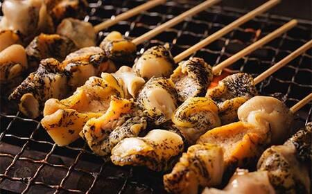 つぶ串（10本入り） おつまみ 肴 アテ 海の幸 貝 魚介 海産物 食品 F4F-8185