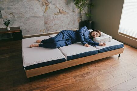 nemuli The FUTON 三つ折りマットレス ダブル [5839-2135]