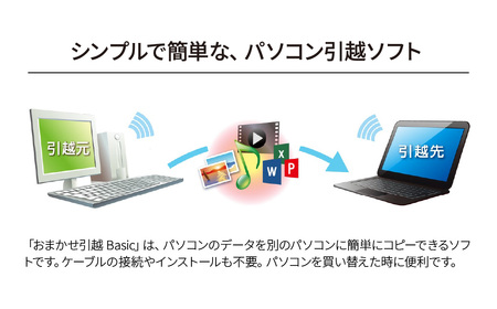 データ移行ソフト おまかせ引越Basic カード版 | パソコンソフト