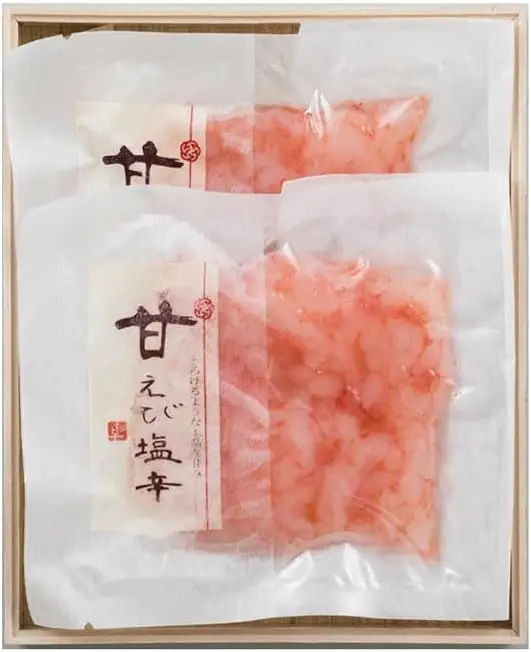 甘えび塩辛２袋（100g×2袋）[アマシ2]