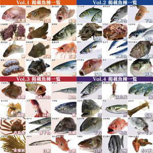 Fのさかなおもしろ図鑑vol.1～4（4冊セット）