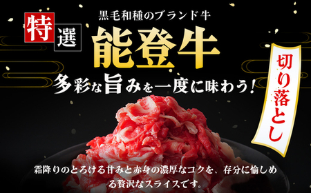 石川県産 能登牛特選スライス（切り落とし）200g×5パック