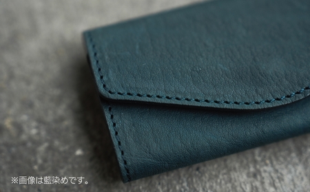 [Botanical Leather] キーケース (カラー：藍染め(ブルー))_0089-008-T06-1